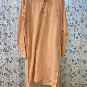Ethnic Indian Wear Peach Kurta